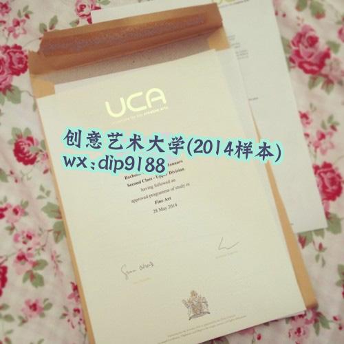 创意艺术大学学历2014毕业证样本图