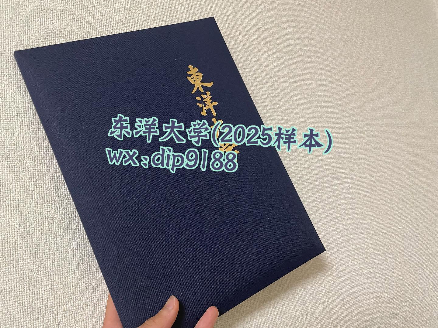 东洋大学学历2025毕业证样本图