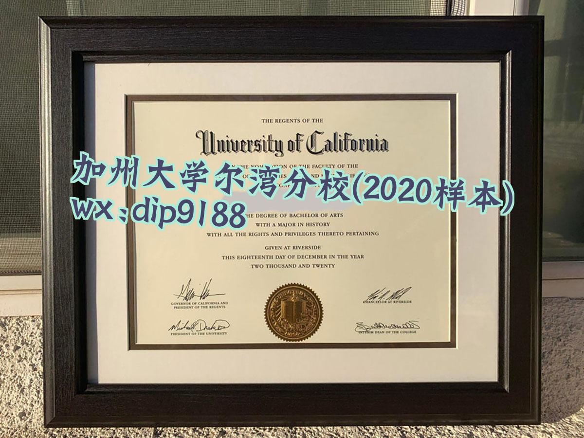 加州大学尔湾分校学历2020毕业证样本图