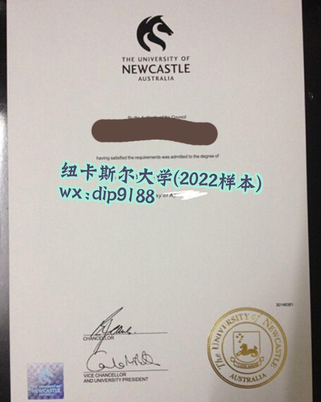 纽卡斯尔大学学历2022毕业证样本图