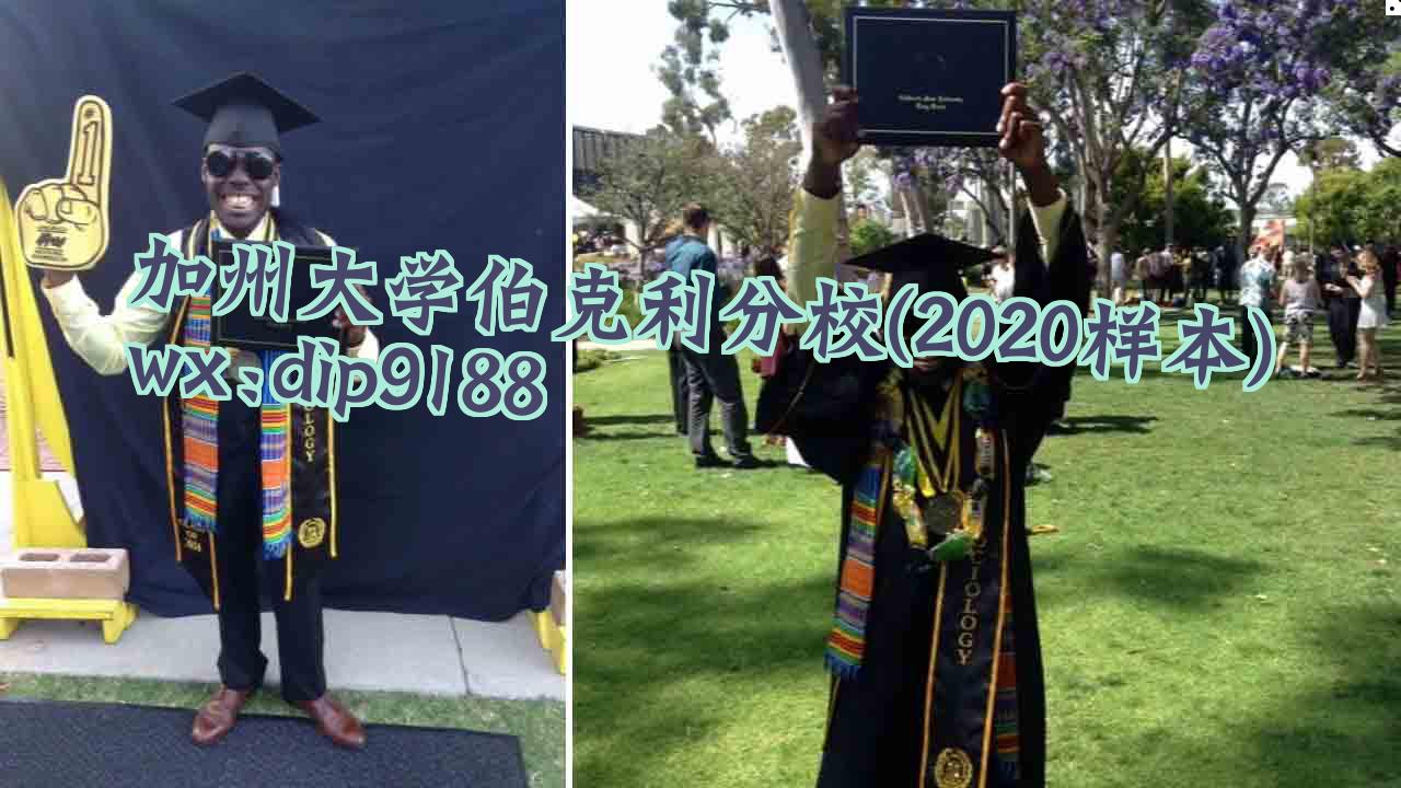 加州大学伯克利分校学历2020毕业证样本图