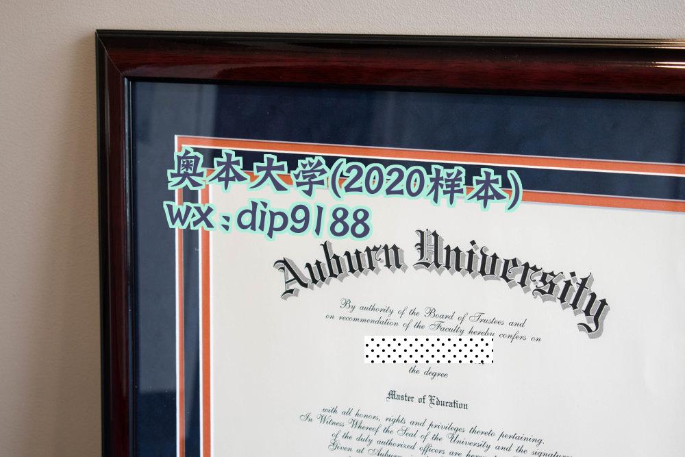 奥本大学学历2020毕业证样本图