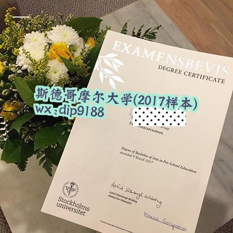斯德哥摩尔大学学历2017毕业证样本图