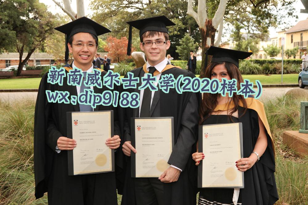 新南威尔士大学学历2020毕业证样本图