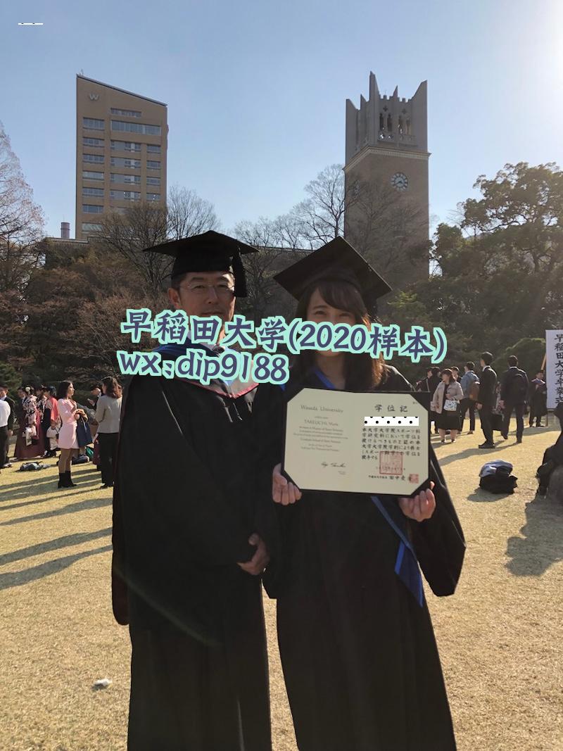 早稻田大学学历2020毕业证样本图