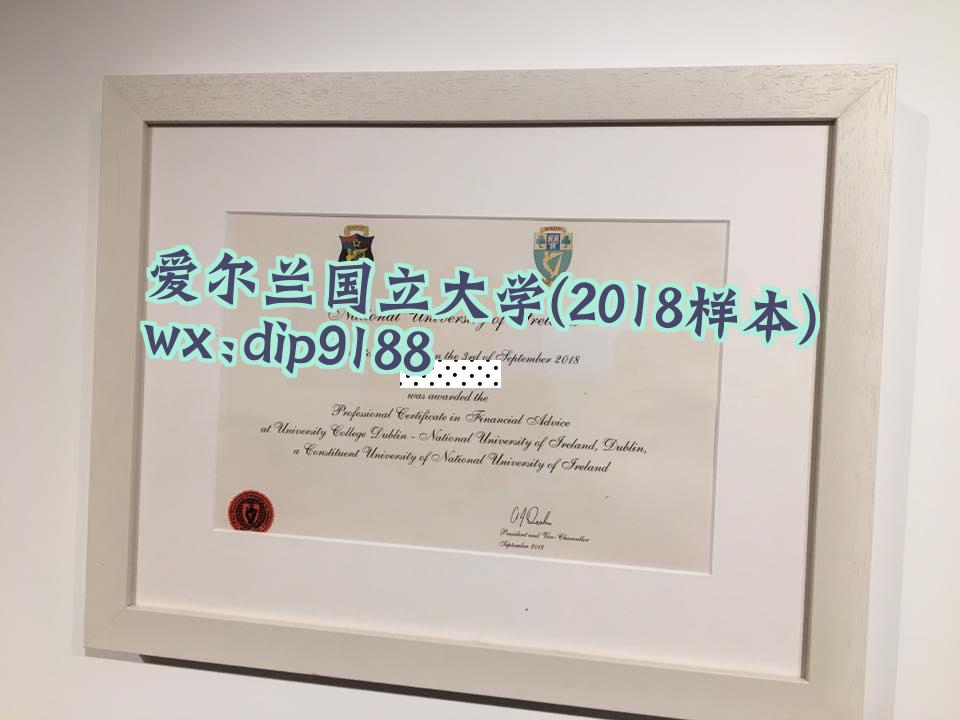 爱尔兰国立大学学历2018毕业证样本图