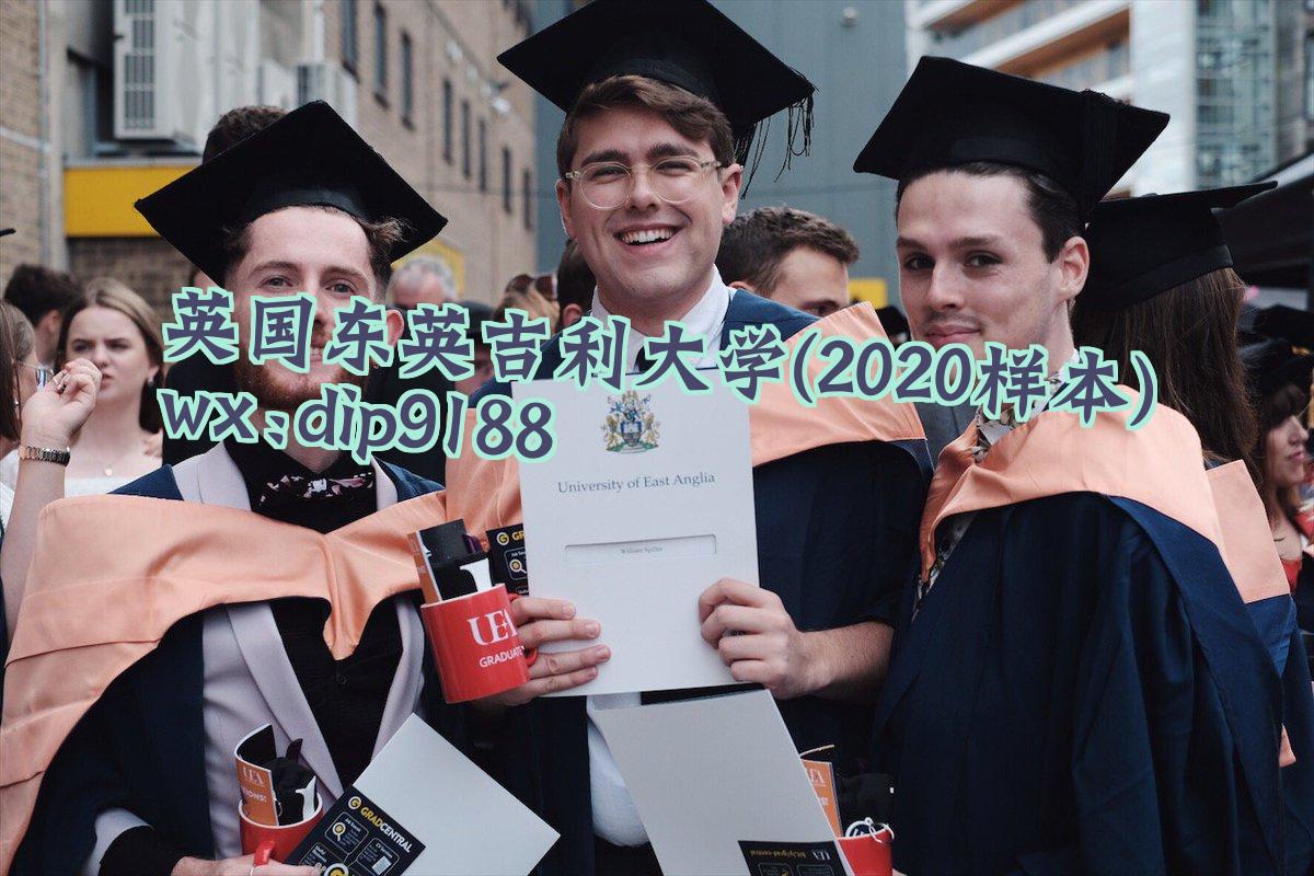 英国东英吉利大学学历2020毕业证样本图片