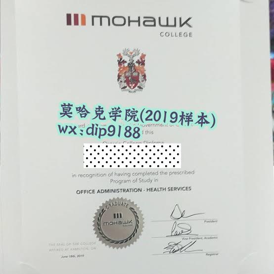 莫哈克学院学历2019毕业证样本图片