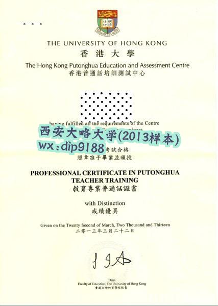 西安大略大学学历2013毕业证样本图
