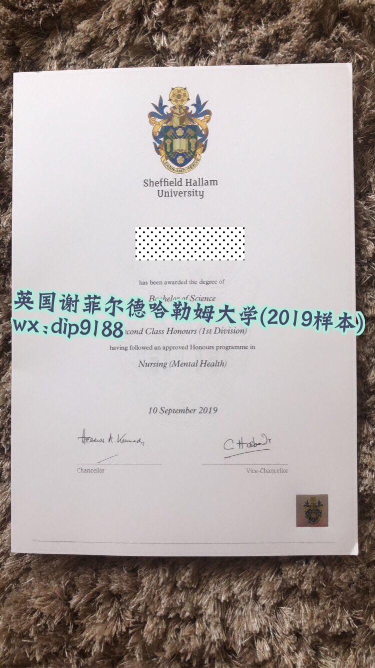 英国谢菲尔德哈勒姆大学学历2019毕业证样本图片
