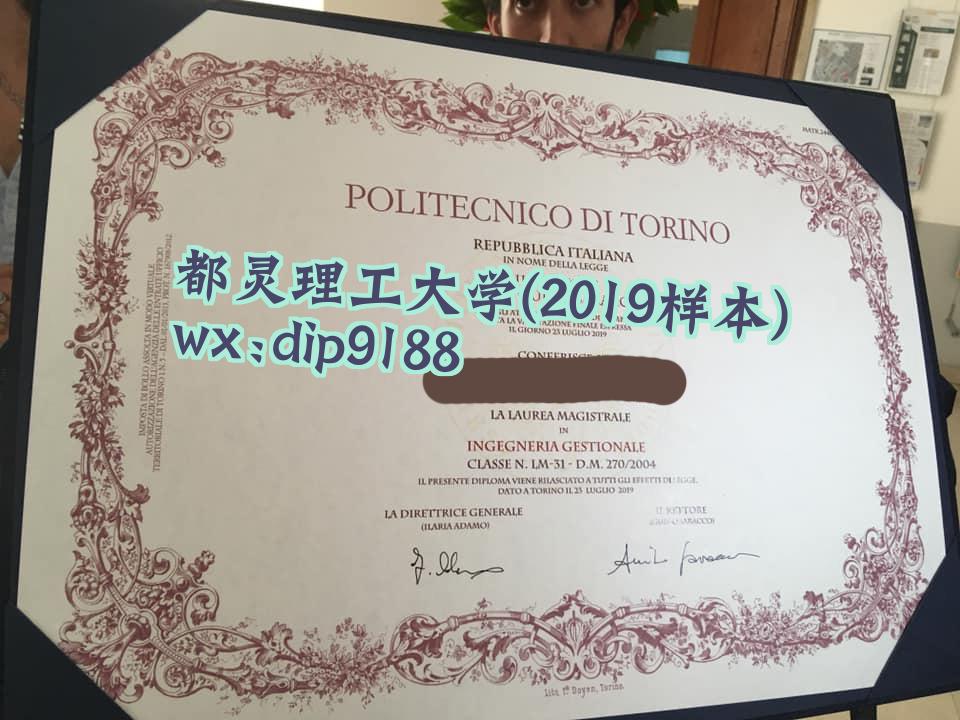 都灵理工大学学历2019毕业证样本图片