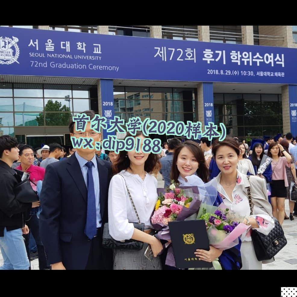 首尔大学学历2020毕业证样本图
