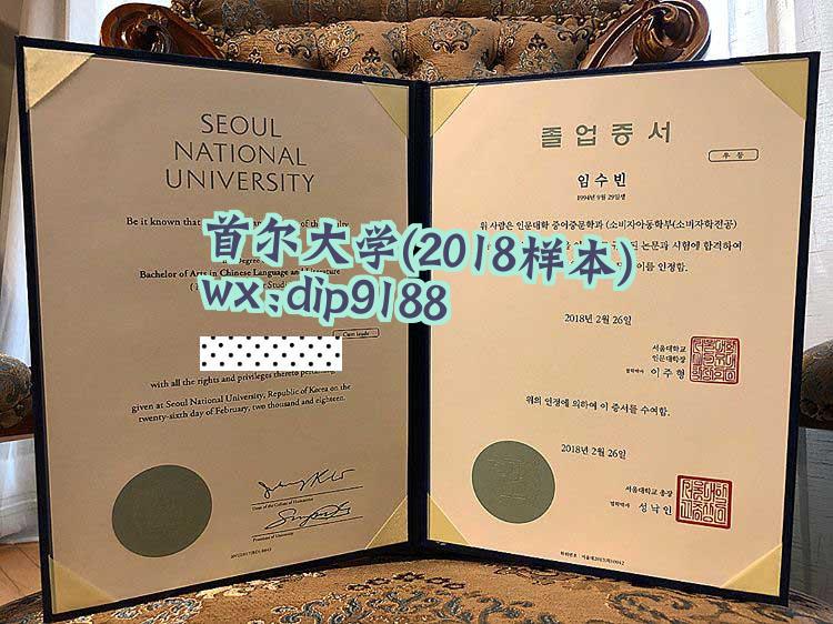 首尔大学学历2018毕业证样本图