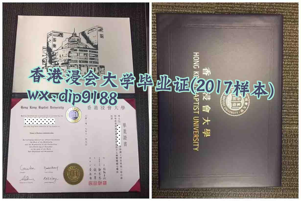 香港浸会大学毕业证学历2017毕业证样本图片