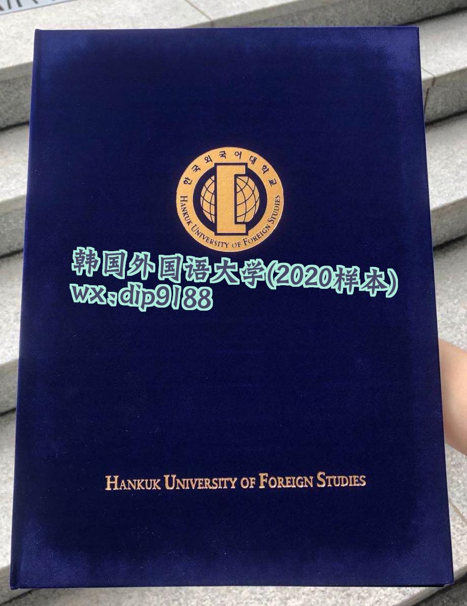 韩国外国语大学学历2020毕业证样本图