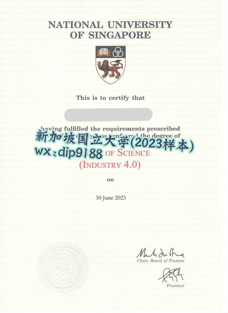 新加坡国立大学学历2023毕业证样本图 新加坡国立大学学历2023毕业证样本图片