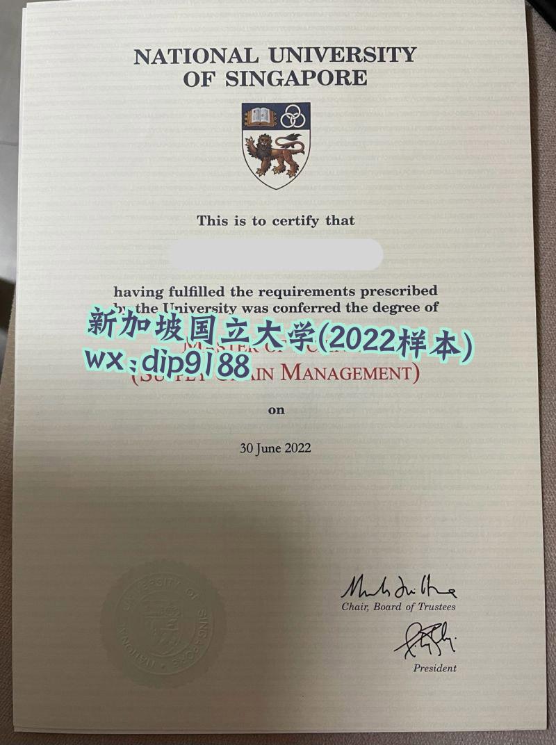 新加坡国立大学学历2022毕业证样本图 新加坡国立大学学历2022毕业证样本图片