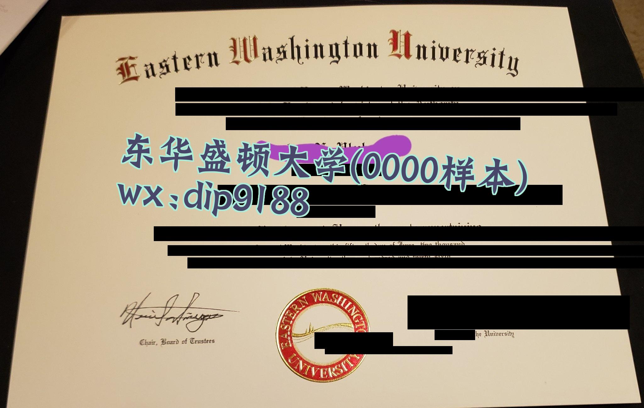 东华盛顿大学学历0000毕业证样本图