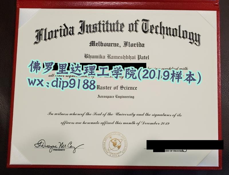 佛罗里达理工学院学历2019毕业证样本图
