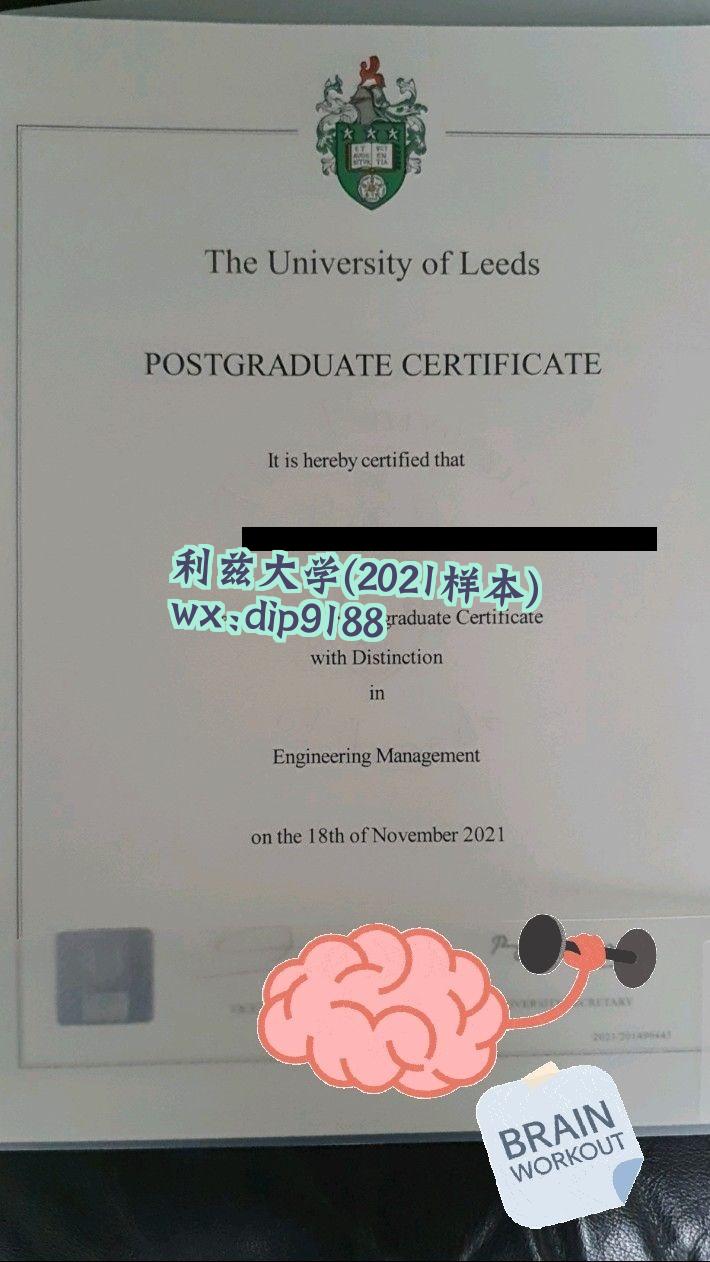 利兹大学学历2021毕业证样本图