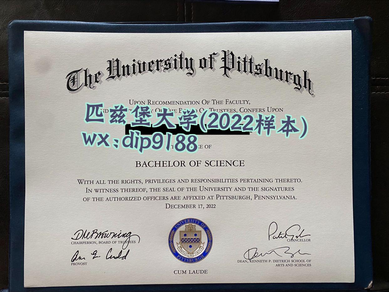 匹兹堡大学学历2022毕业证样本图