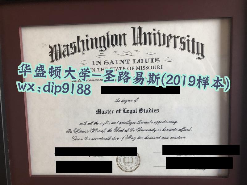 华盛顿大学-圣路易斯学历2019毕业证样本图