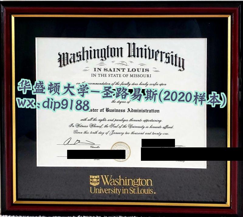华盛顿大学-圣路易斯学历2020毕业证样本图