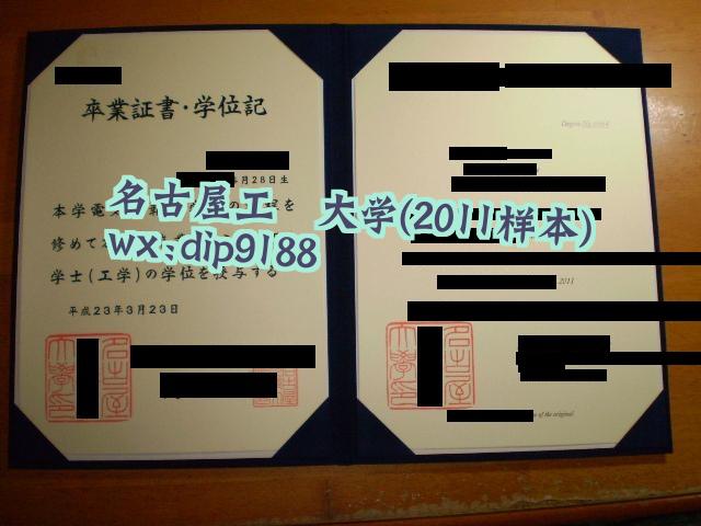 名古屋工業大学学历2011毕业证样本图