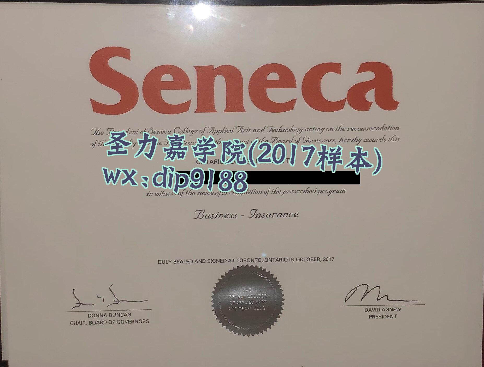 圣力嘉学院学历2017毕业证样本图