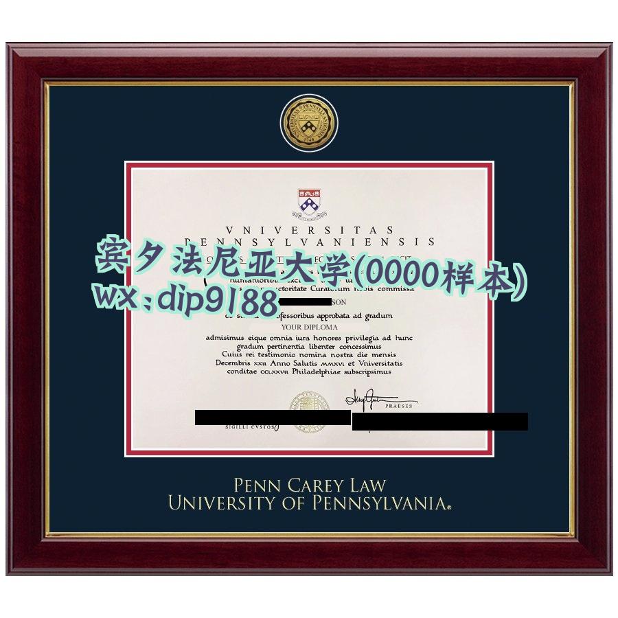 宾夕法尼亚大学学历0000毕业证样本图