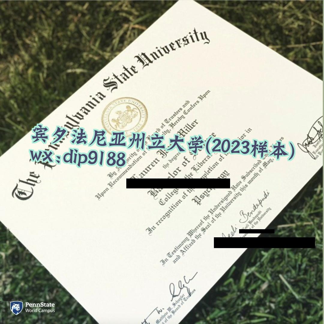 宾夕法尼亚州立大学学历2023毕业证样本图