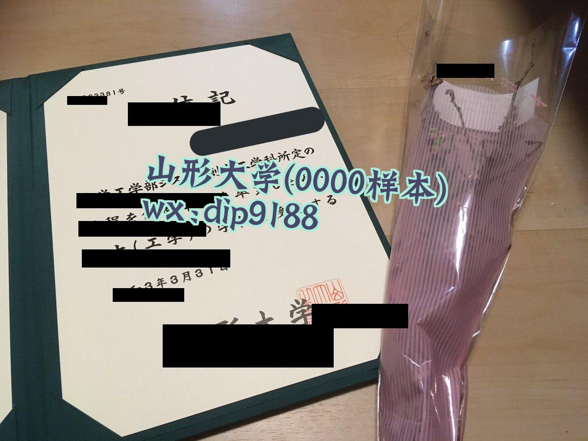 山形大学学历0000毕业证样本图