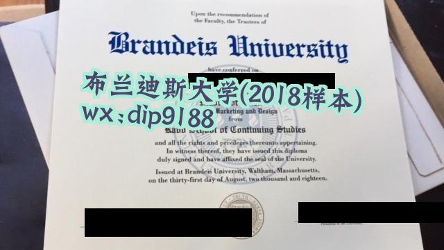 布兰迪斯大学学历2018毕业证样本图