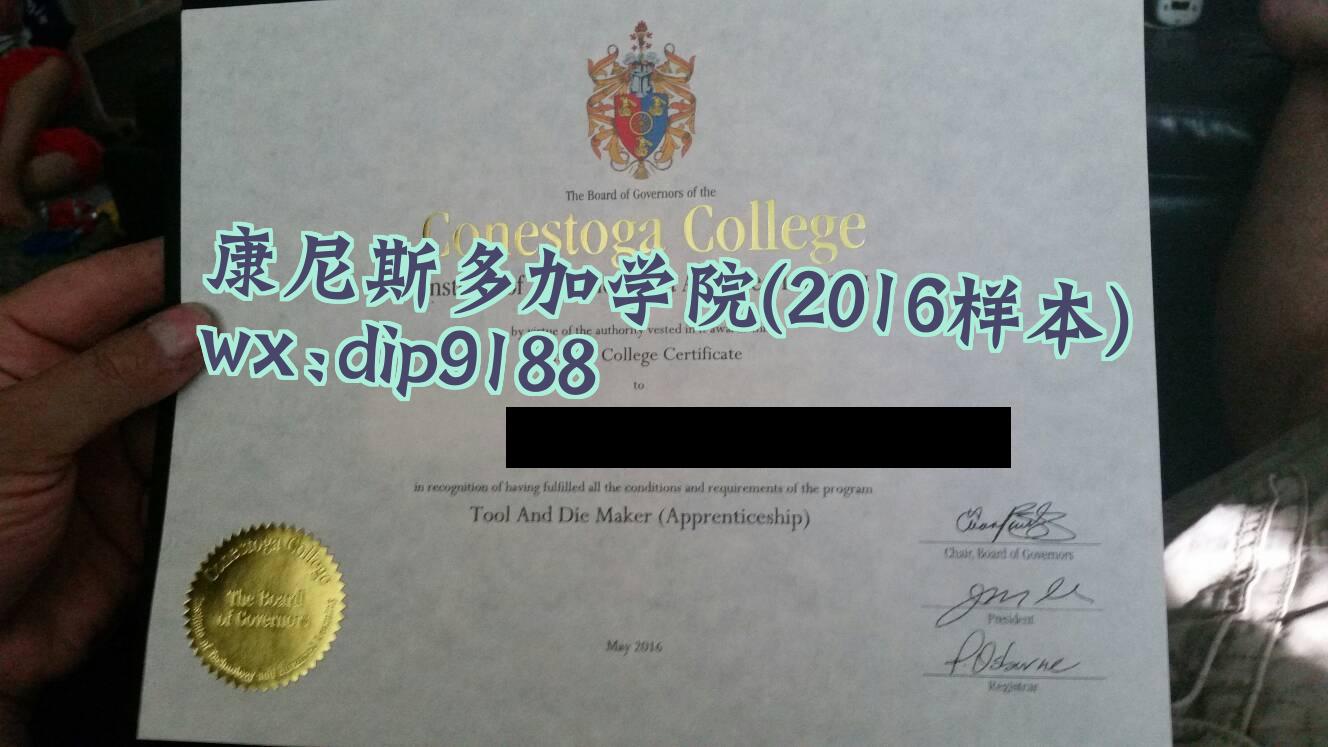 康尼斯多加学院学历2016毕业证样本图