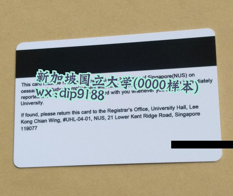 新加坡国立大学学历0000毕业证样本图