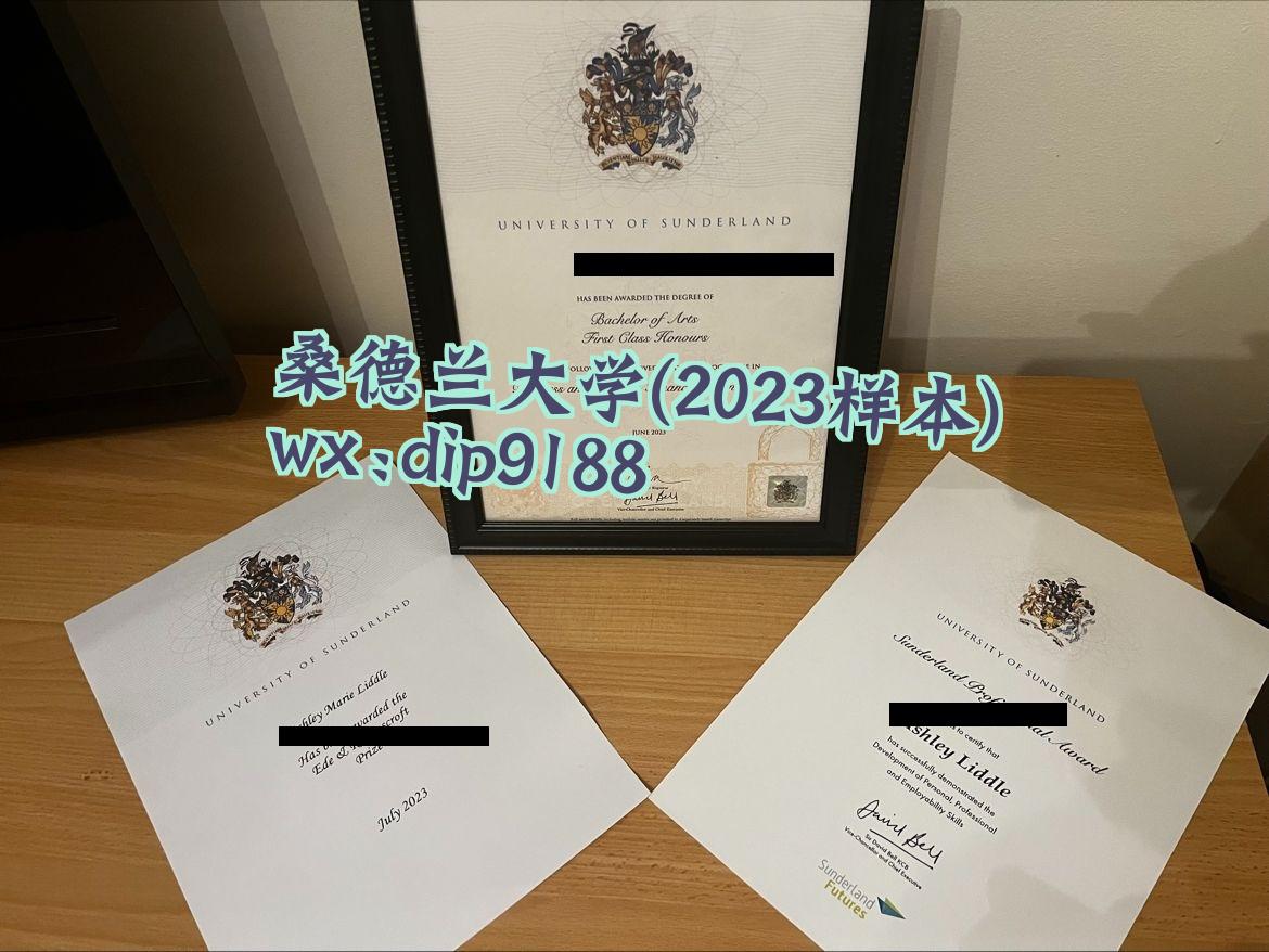 桑德兰大学学历2023毕业证样本图