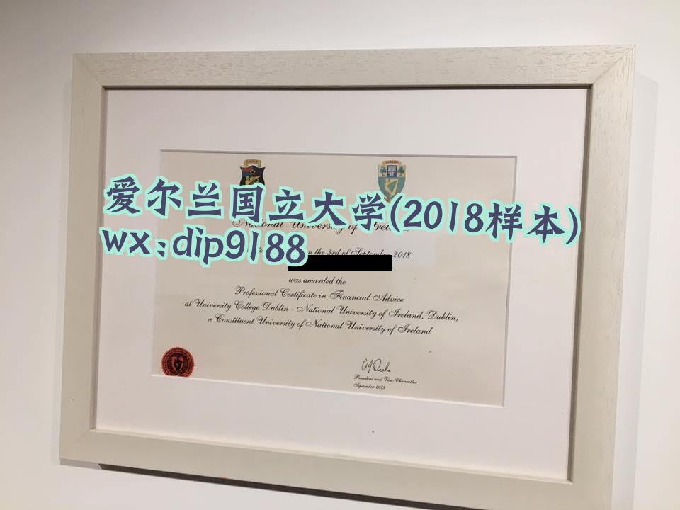 爱尔兰国立大学学历2018毕业证样本图