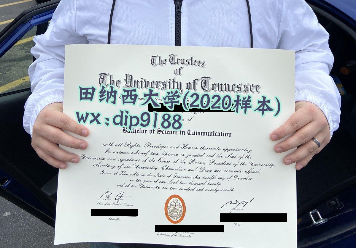 田纳西大学学历2020毕业证样本图