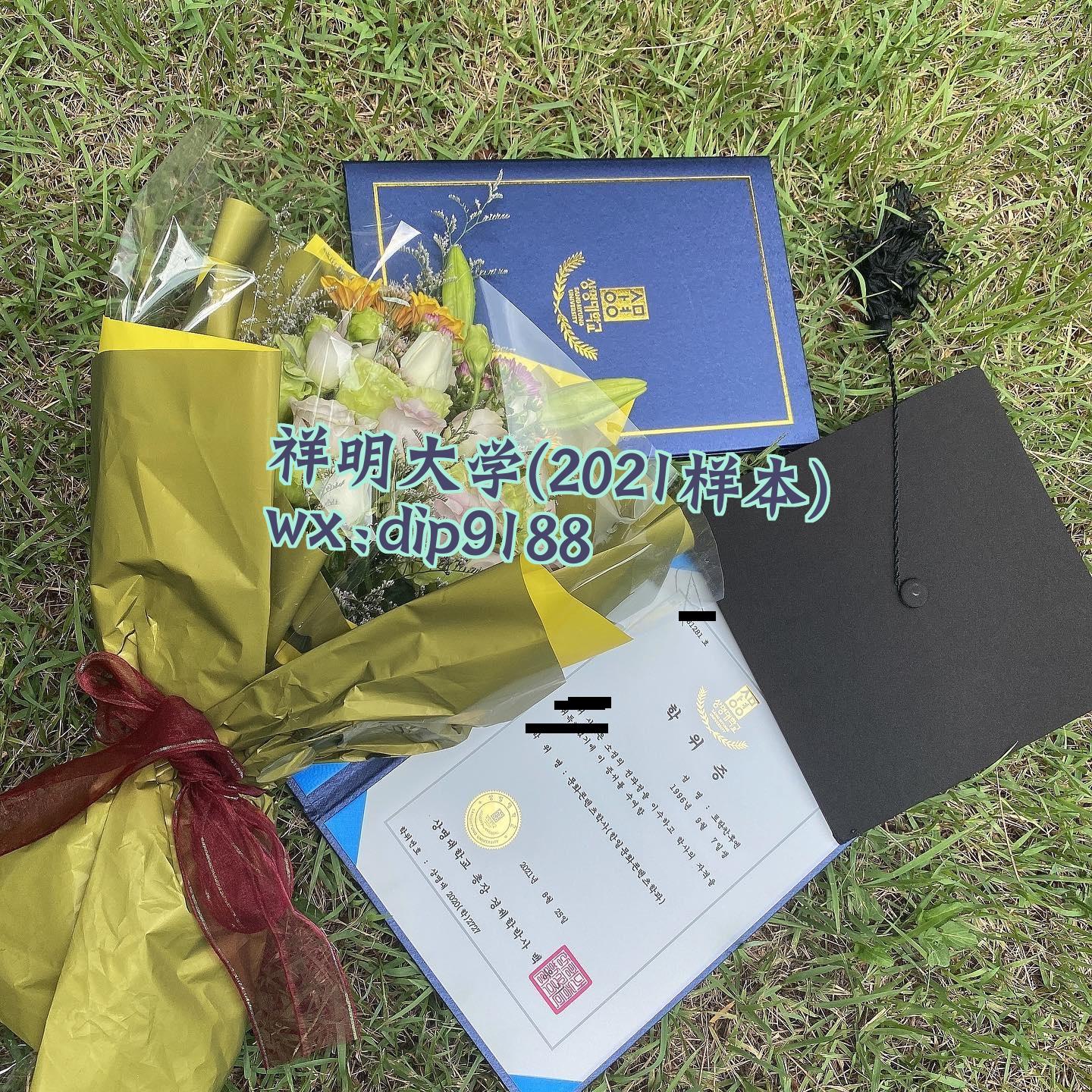 祥明大学学历2021毕业证样本图