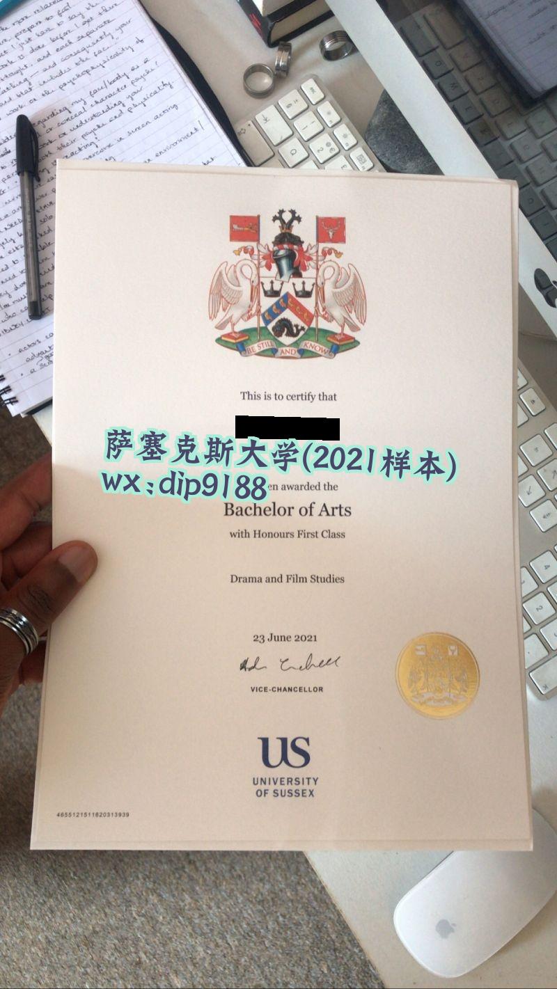 萨塞克斯大学学历2021毕业证样本图