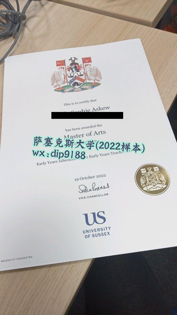 萨塞克斯大学学历2022毕业证样本图