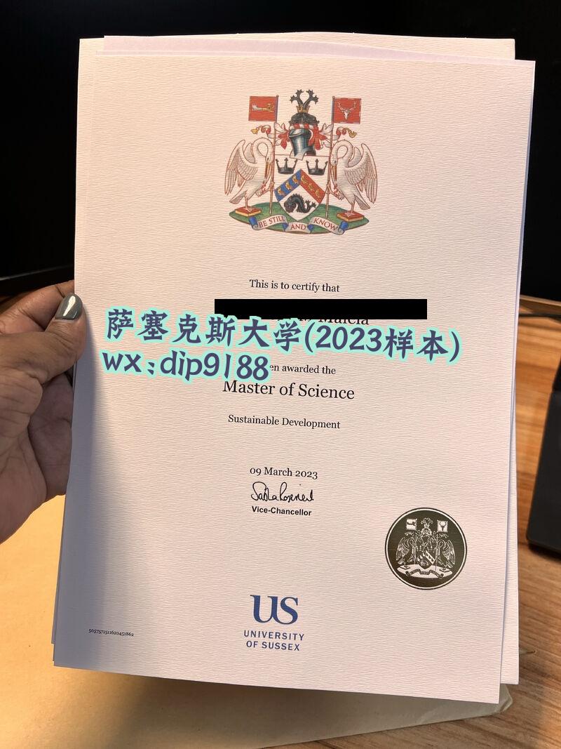 萨塞克斯大学学历2023毕业证样本图