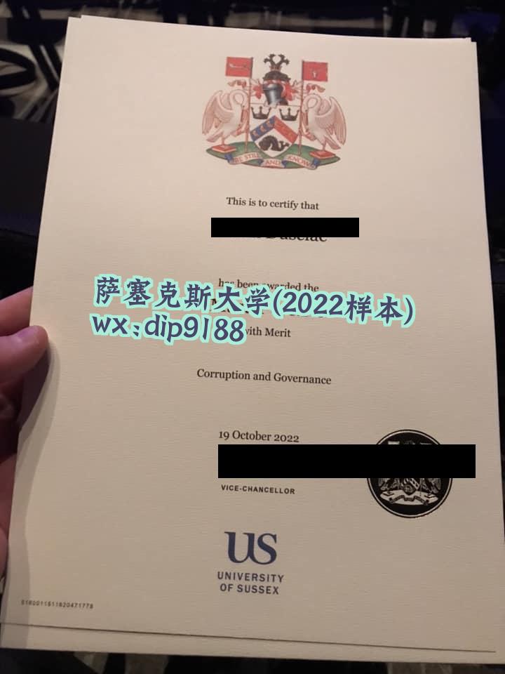 萨塞克斯大学学历2022毕业证样本图