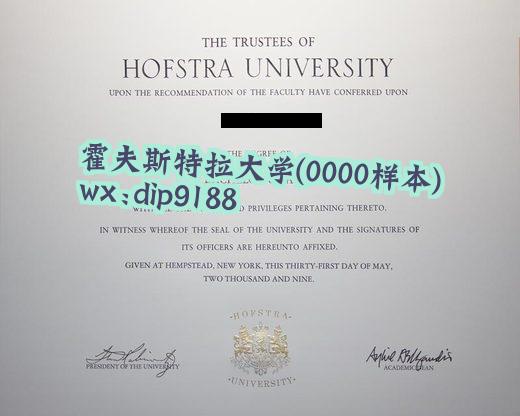 霍夫斯特拉大学学历0000毕业证样本图