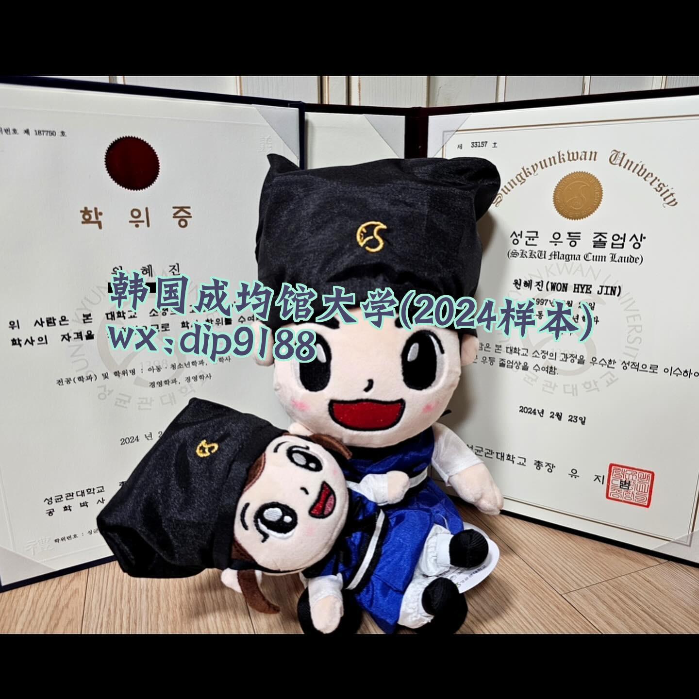 韩国成均馆大学学历2024毕业证样本图