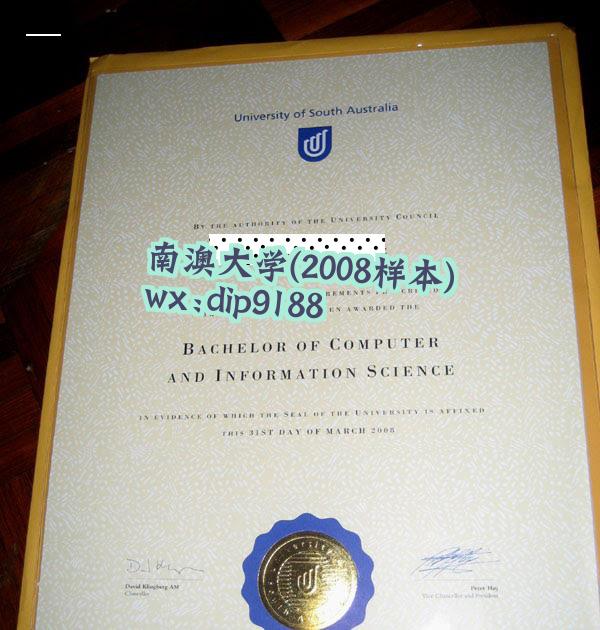 南澳大学学历2008毕业证样本图